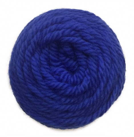 golden fleece - 16 ply Australian eco wool yarn 50g, deep blue